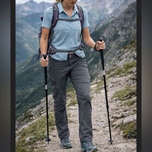 Kuhl Born in the Mountains Gray Hiking Pants size 12
